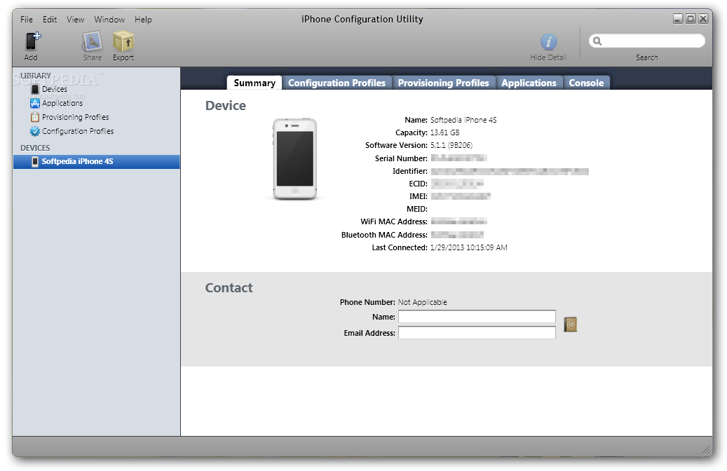 Iphone configuration utility download mac os x